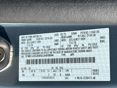 2025 Ford Escape Active
