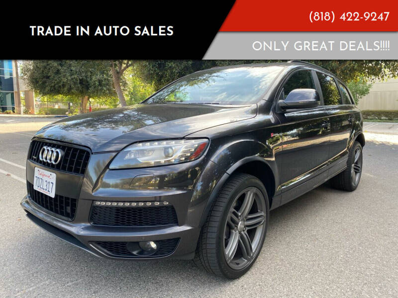 2014 Audi Q7 for sale at Trade In Auto Sales in Van Nuys CA