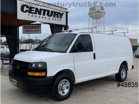 2019 Chevrolet Express for sale at CENTURY TRUCKS & VANS in Grand Prairie TX
