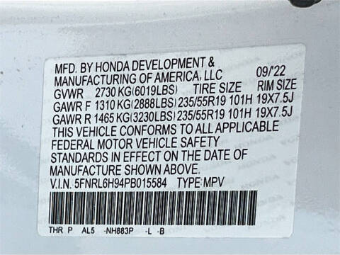 2023 Honda Odyssey Elite