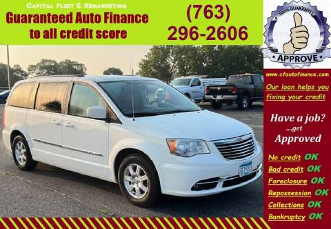 2012 Chrysler Town and Country for sale at Capital Fleet  & Remarketing  Auto Finance in Columbia Heights MN