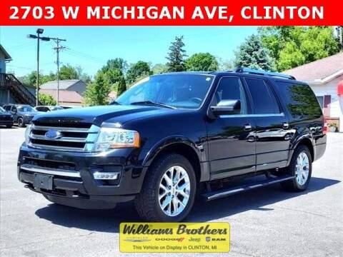 2016 Ford Expedition EL for sale at Williams Brothers Pre-Owned Clinton in Clinton MI