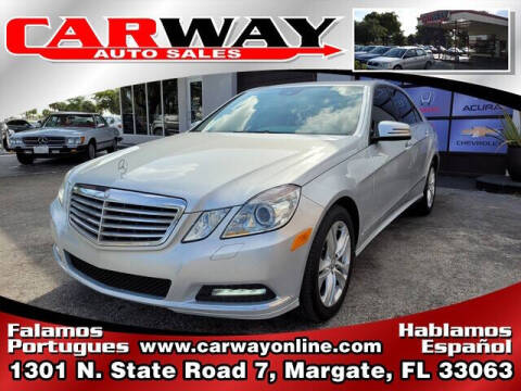 2011 Mercedes-Benz E-Class for sale at CARWAY Auto Sales in Margate FL