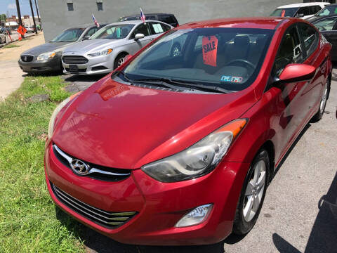 2013 Hyundai Elantra for sale at Paxton Auto Sales LLC in Harrisburg PA