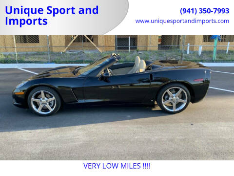 2006 Chevrolet Corvette for sale at Unique Sport and Imports in Sarasota FL