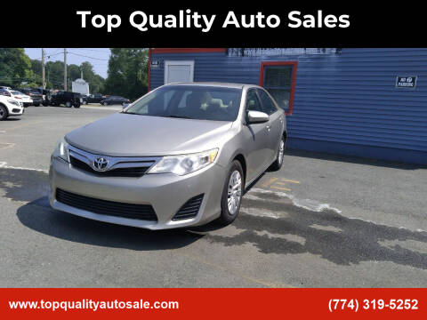 2014 Toyota Camry for sale at Top Quality Auto Sales in Westport MA