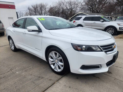 2016 Chevrolet Impala for sale at Quallys Auto Sales in Olathe KS