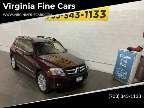 2010 Mercedes-Benz GLK for sale at Virginia Fine Cars in Chantilly VA