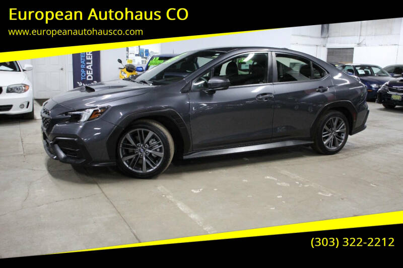 2022 Subaru WRX for sale at European Autohaus CO in Denver CO
