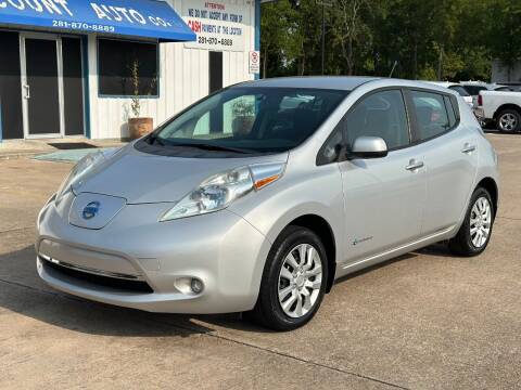 2014 Nissan LEAF for sale at Discount Auto Company in Houston TX