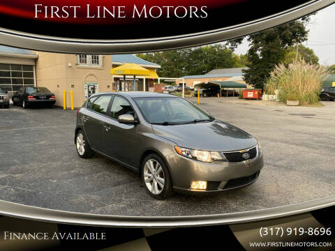 2012 Kia Forte5 for sale at First Line Motors in Brownsburg IN