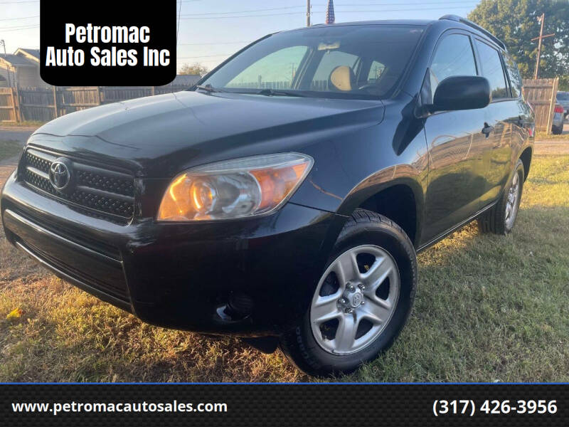 2007 Toyota RAV4 for sale at Petromac Auto Sales Inc in Indianapolis IN