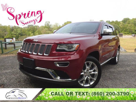 2014 Jeep Grand Cherokee for sale at EAGLEVILLE MOTORS LLC in Storrs Mansfield CT