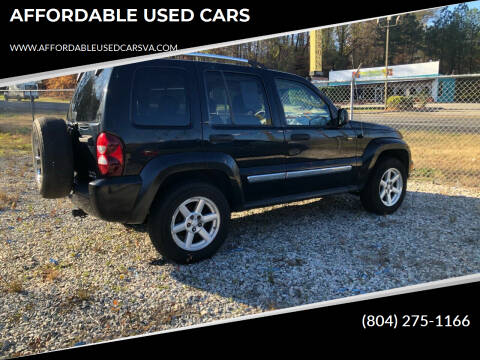 2005 Jeep Liberty for sale at AFFORDABLE USED CARS in North Chesterfield VA