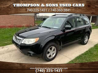 2012 Subaru Forester for sale at THOMPSON & SONS USED CARS in Marion OH