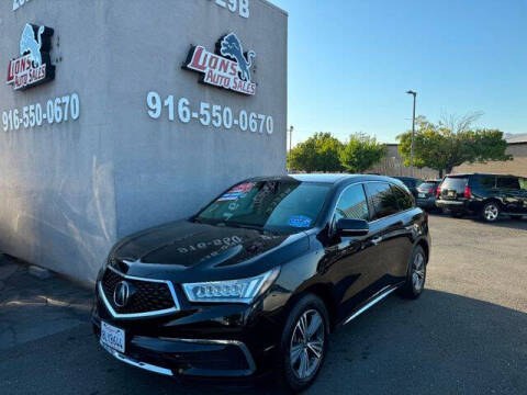 2019 Acura MDX for sale at LIONS AUTO SALES in Sacramento CA