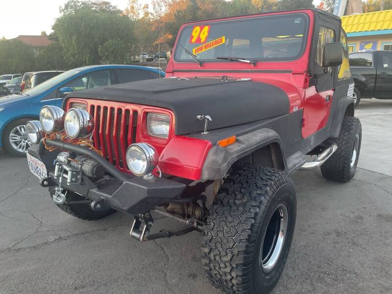 1994 Jeep Wrangler for sale at 1 NATION AUTO GROUP in Vista CA