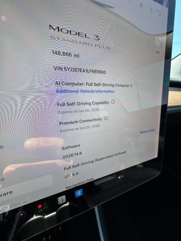 2020 Tesla Model 3 Standard Range Plus