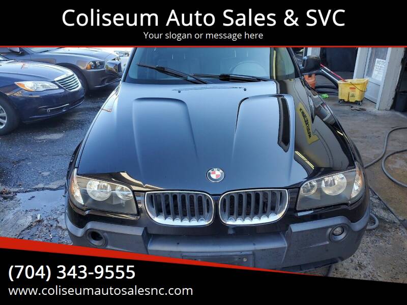 2004 BMW X3 for sale at Coliseum Auto Sales & SVC in Charlotte NC