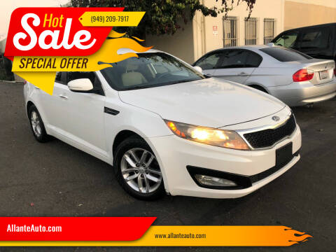 2013 Kia Optima for sale at AllanteAuto.com in Santa Ana CA