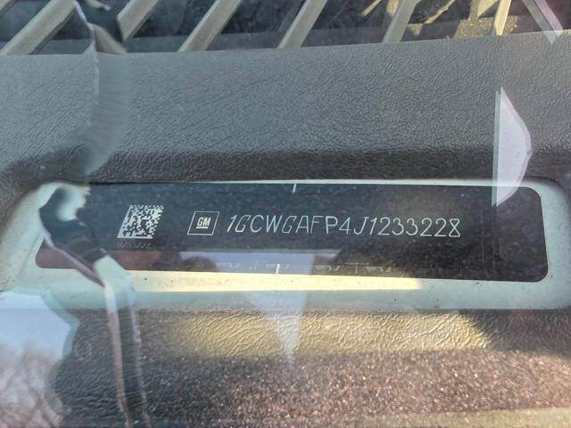 2018 Chevrolet Express 2500