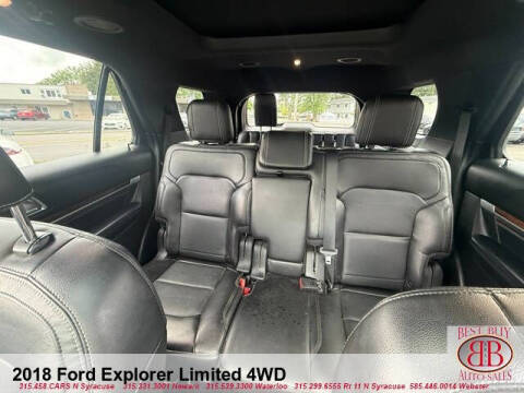 2018 Ford Explorer Limited