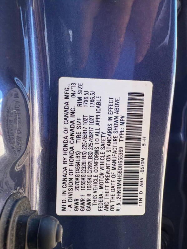 Image of 2013 Honda CR-V EX