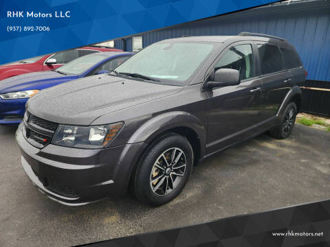 2018 Dodge Journey for sale at RHK Motors LLC in West Union OH