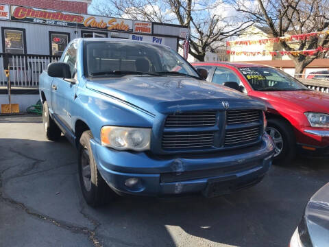 2003 Dodge Ram Pickup 1500 for sale at Chambers Auto Sales LLC in Trenton NJ