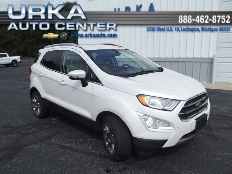 2020 Ford EcoSport for sale at Urka Auto Center in Ludington MI