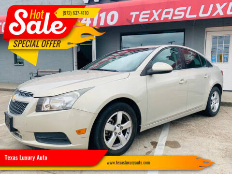 2011 Chevrolet Cruze for sale at Texas Luxury Auto in Cedar Hill TX