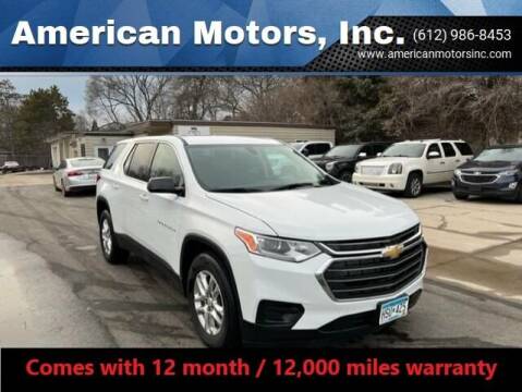 2021 Chevrolet Traverse for sale at American Motors, Inc. in Farmington MN