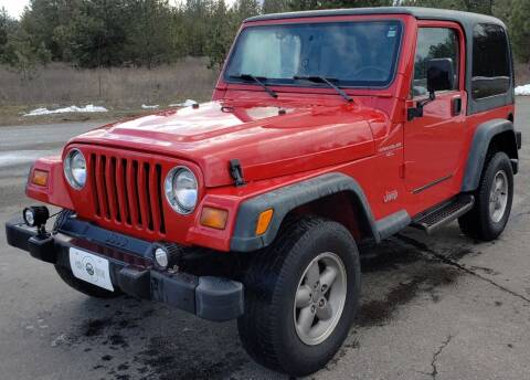 1998 Jeep Wrangler for sale at Family Motor Company in Athol ID