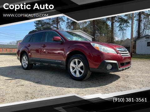 2013 Subaru Outback for sale at Coptic Auto in Wilson NC