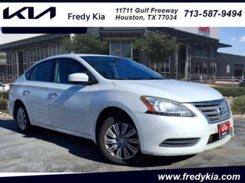 2014 Nissan Sentra for sale at FREDYS CARS FOR LESS in Houston TX