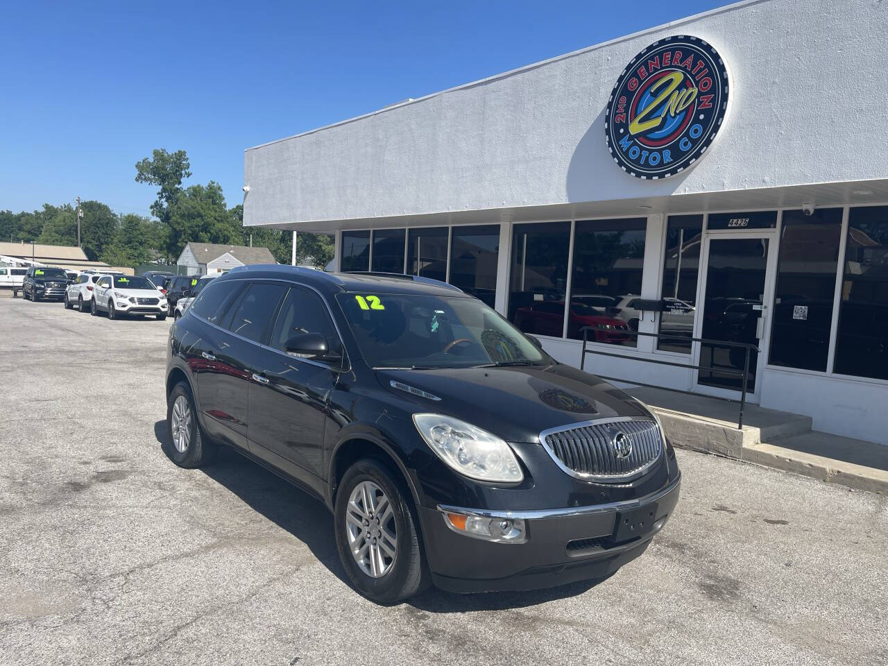 Black 2012 Buick Enclave Base Base 4dr Crossover 1
