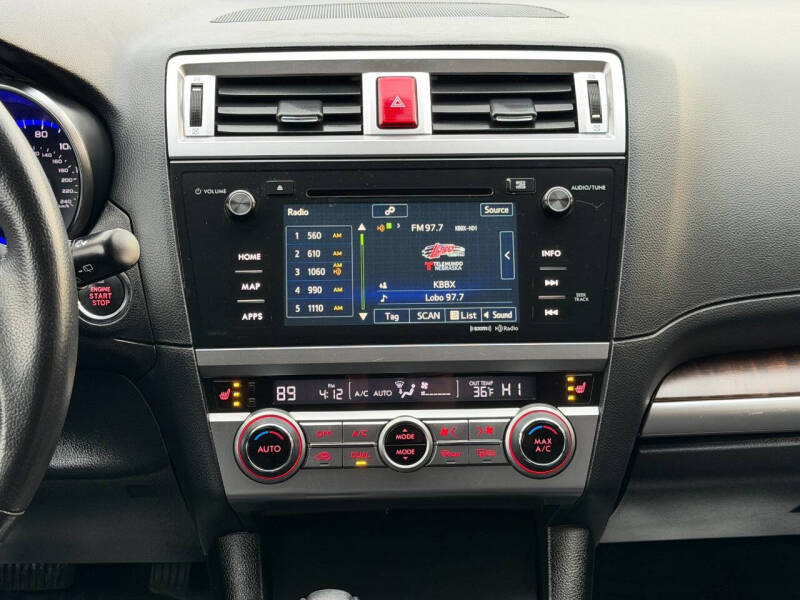 2017 Subaru Outback 2.5i Limited