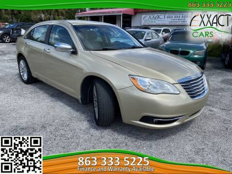 2011 Chrysler 200 for sale at Exxact Cars in Lakeland FL