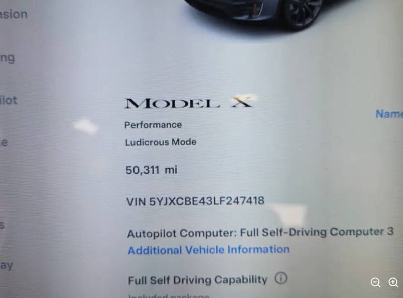 2020 Tesla Model X Performance