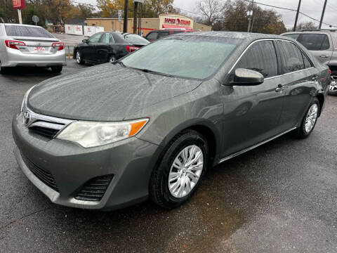 2013 Toyota Camry for sale at DJ's Truck Sales Inc. in Cedartown GA