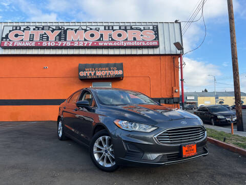 2019 Ford Fusion for sale at City Motors in Hayward CA