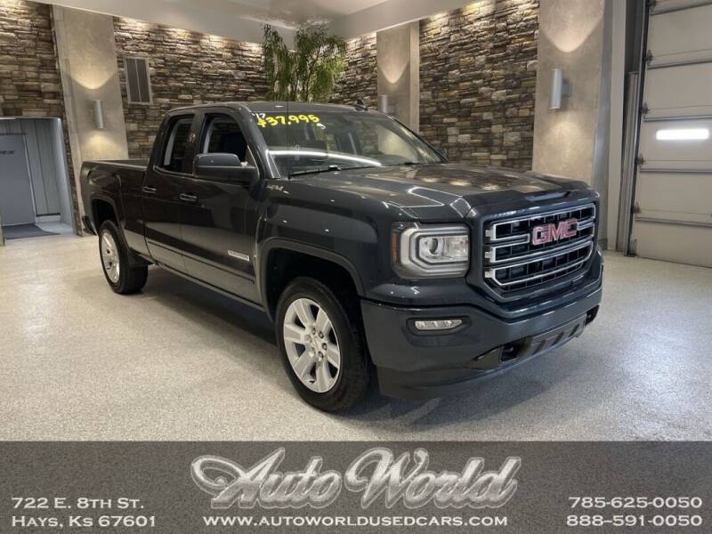 2017 GMC Sierra 1500 for sale at Auto World Used Cars in Hays KS