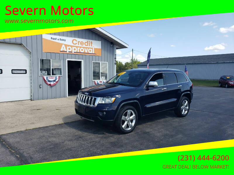 2012 Jeep Grand Cherokee for sale at Severn Motors in Cadillac MI