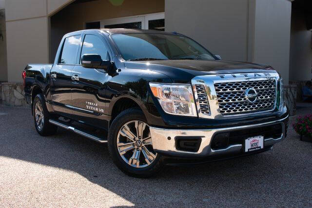 2019 Nissan Titan for sale at Mcandrew Motors in Arlington TX