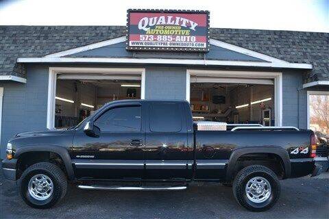 2001 Chevrolet Silverado 2500HD for sale at Quality Pre-Owned Automotive in Cuba MO