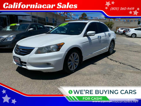 2012 Honda Accord for sale at Californiacar Sales in Santa Maria CA