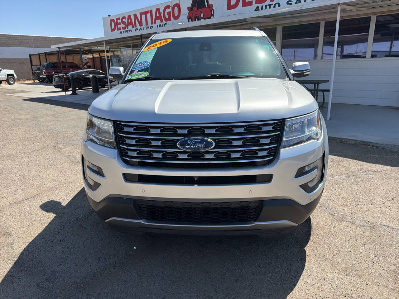 Silver 2016 Ford Explorer Limited Limited 4dr SUV 2