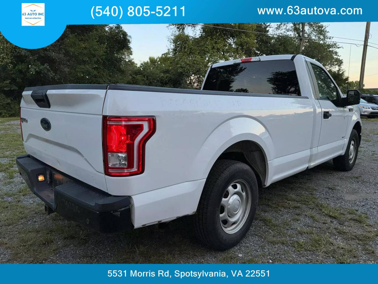 2016 Ford F-150 for sale at 63 Auto Inc in Spotsylvania, VA