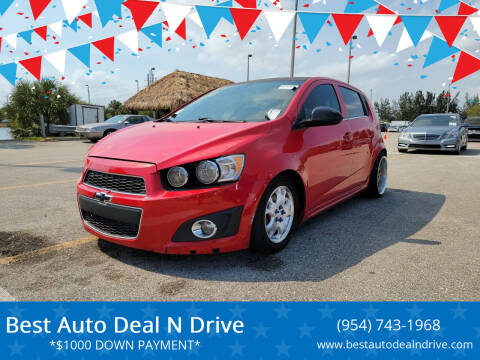 2016 Chevrolet Sonic for sale at Best Auto Deal N Drive in Hollywood FL