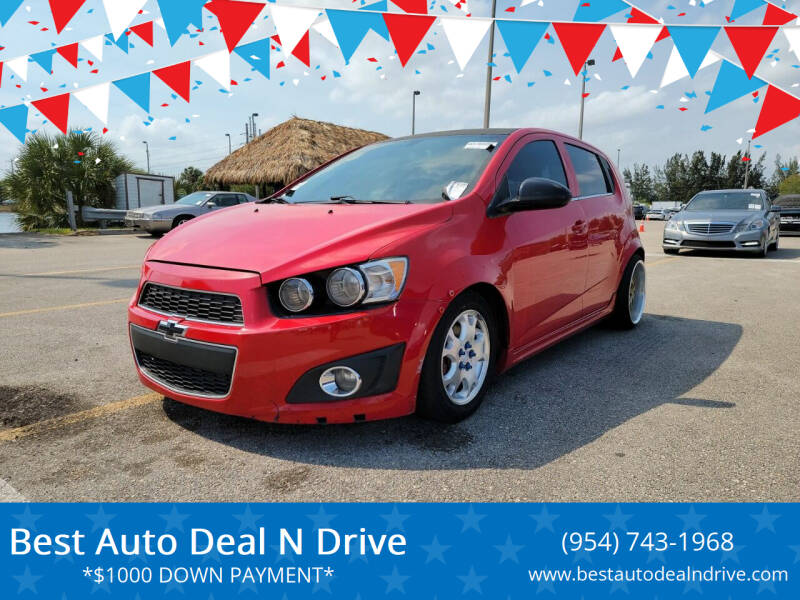 2016 Chevrolet Sonic for sale at Best Auto Deal N Drive in Hollywood FL